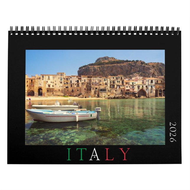 Calendrier 2026 Italy landscape photography (Protection)