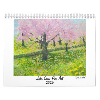 Calendrier 2026 John Suess Fine Art Wall Calendar