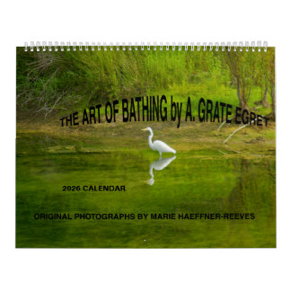 CALENDRIER 2026 : L'ART DU BAIN par A.GRATE EGRET 