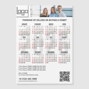 Calendrier 2026 Logo de la société QR Code Bourgog