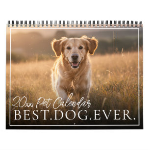 Calendrier 2026 Meilleur Chien Créer Votre Propre Photo Anima
