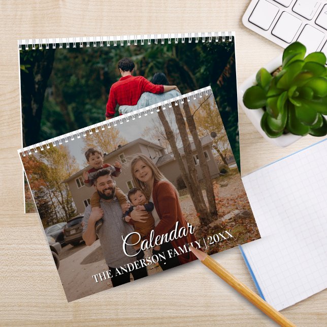 Calendrier 2026 Modern Custom Family Photo Calendar – Create  (2026 Modern Custom Family Photo Calendar – Create Your Own)