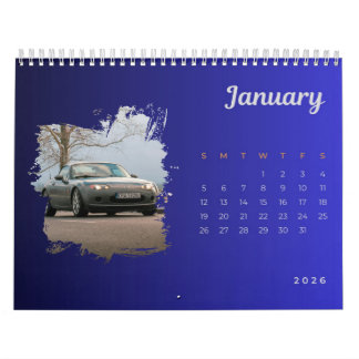 Calendrier 2026 MX-5 Miata Calendar