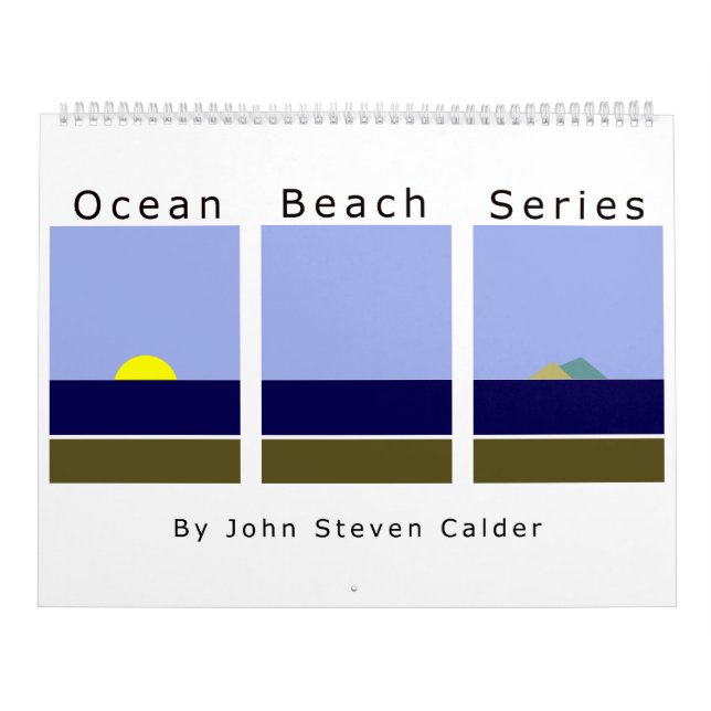 Calendrier 2026 Ocean Beach Series Calendar (Protection)