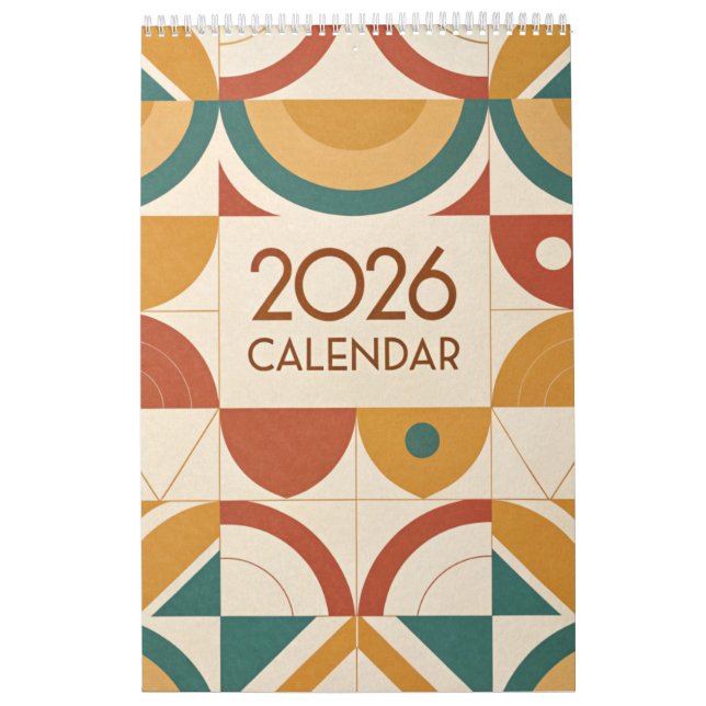 Calendrier 2026 One-Page Small Calendar – Clean and Modern  (Protection)