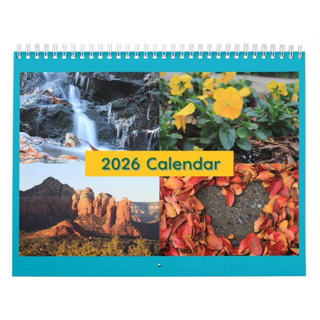 Calendrier 2026 Photo Calendar (Protection)
