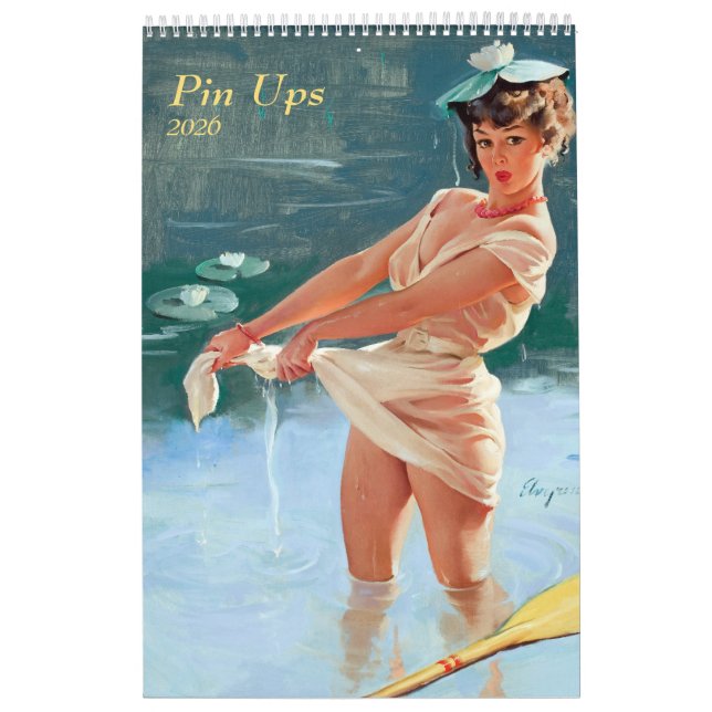 Calendrier 2026 Pin Up Calendar (Protection)