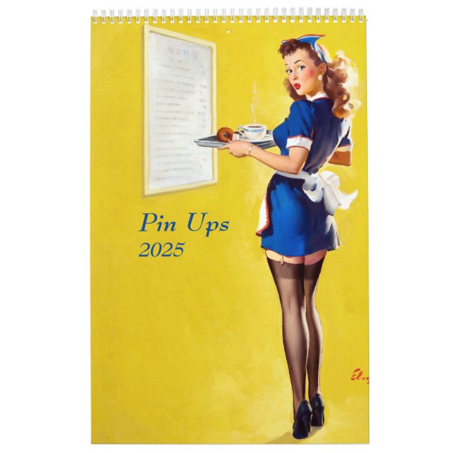 Calendrier 2026 Pin Ups Calendar (Protection)