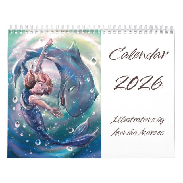 Calendrier 2026 « Play » de Monika Marzec (Protection)