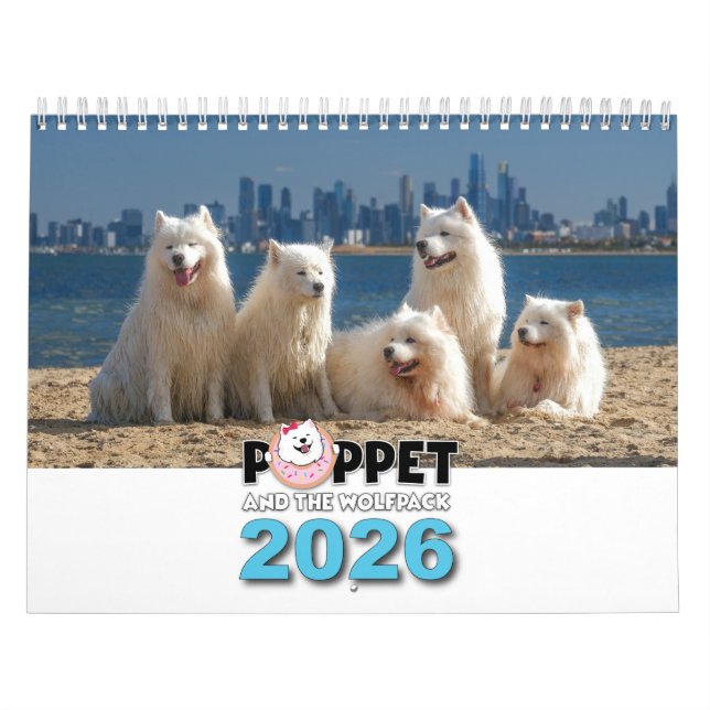 Calendrier 2026 Poppet et la meute (Protection)