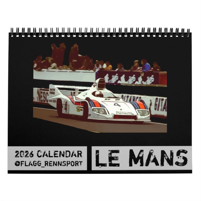 CALENDRIER 2026 RACING CALENDAR (Protection)