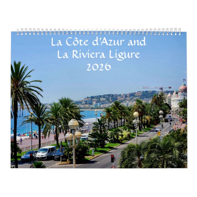 Calendrier 2026 Riviera française (Protection)