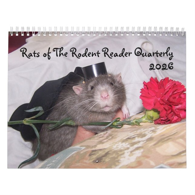 Calendrier 2026 Rodent Reader Calendar H (Protection)