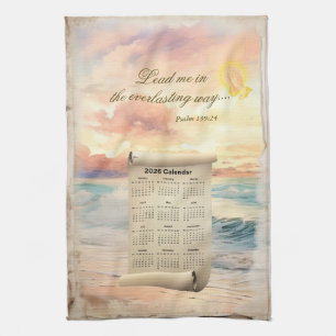 Calendrier 2026 Serviette Inspirant Psaume 139