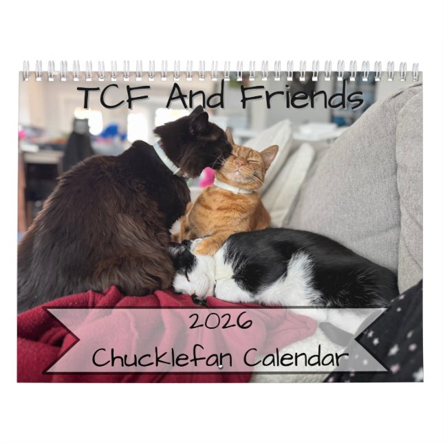 Calendrier 2026 TCF and Friends Calendar (Protection)