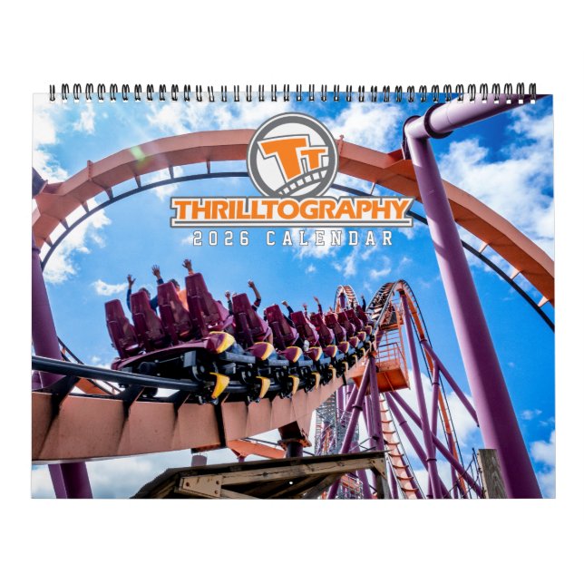 Calendrier 2026 Thrilltography Calendar (LG) (Protection)