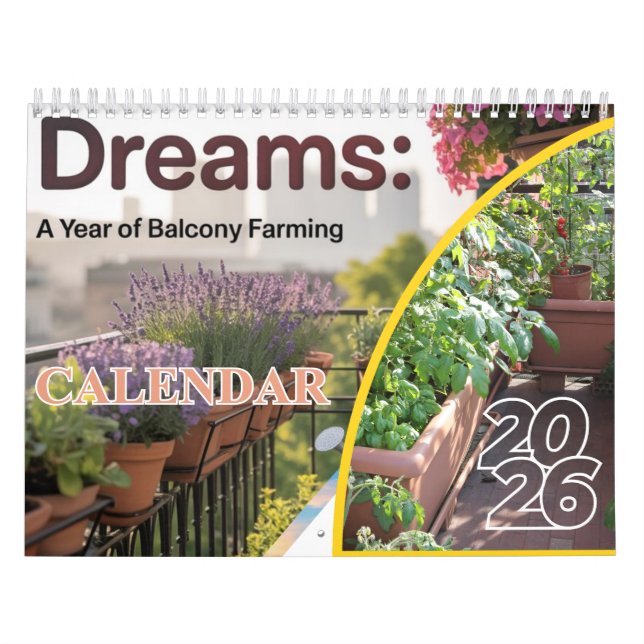 Calendrier 2026 Urbanisme Jardinage & Balcon Agric (Protection)