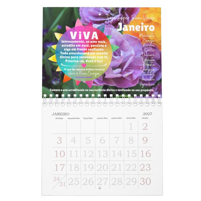 Calendrier 2026 :: Viva la Vie Édition ILLUMINATIO (Jan 2027)