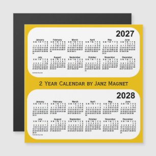 Calendrier 2027-2028 Gold 2 année par Janz
