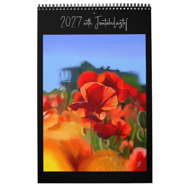 Calendrier 2027 (202x)  avec les arts de fantabuloustef  (Protection)