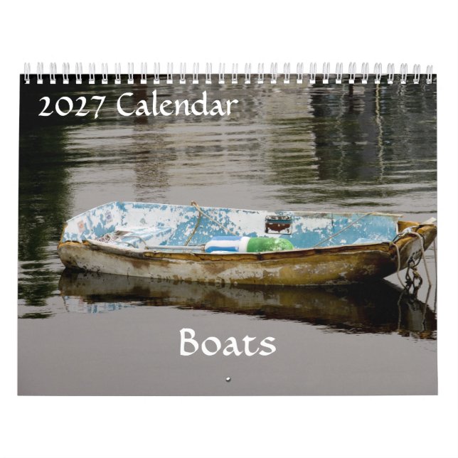 Calendrier 2027 - Calendrier de bateaux (Protection)
