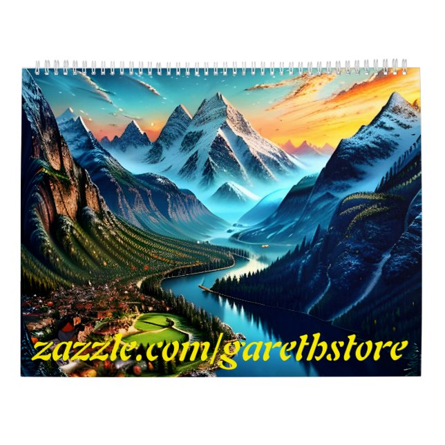 Calendrier 2027 Cinq (Dos)