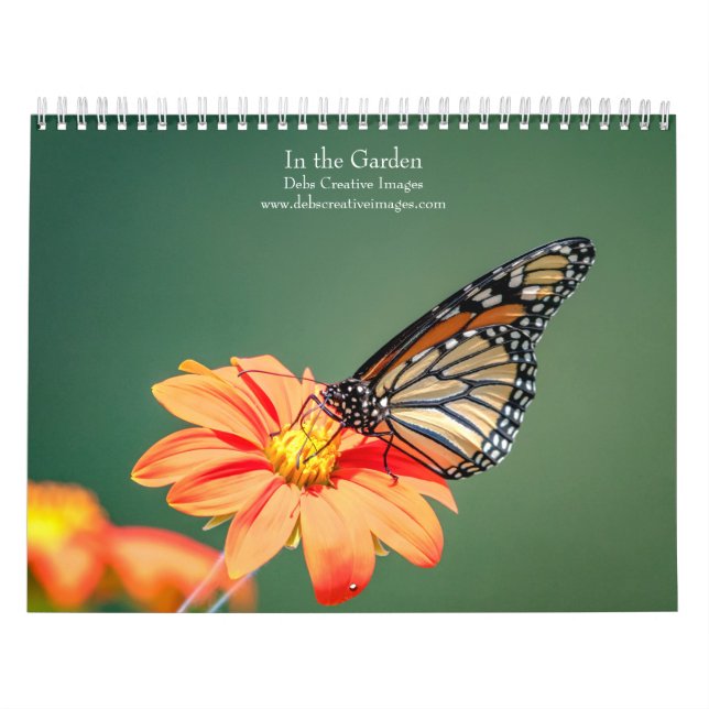 Calendrier 2027 Dans le Jardin | Papillons et Colibris (Protection)