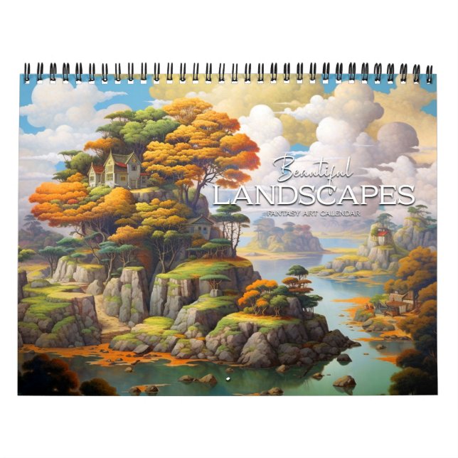 Calendrier 2027 de paysages magnifiques (Protection)