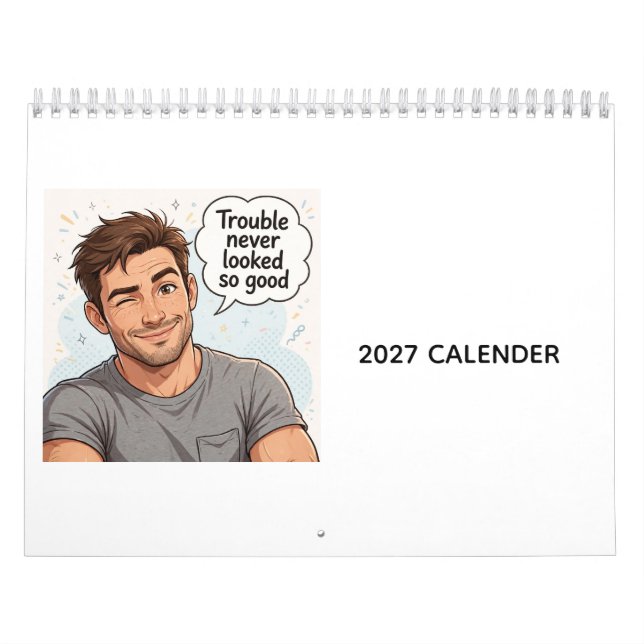 calendrier 2027 des mâles musclés (Protection)