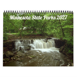 Calendrier 2027 des parcs d'État du Minnesota
