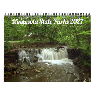 Calendrier 2027 des parcs d'État du Minnesota