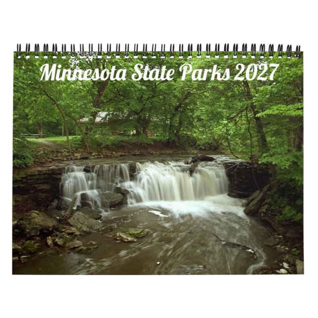 Calendrier 2027 des parcs d'État du Minnesota (Protection)