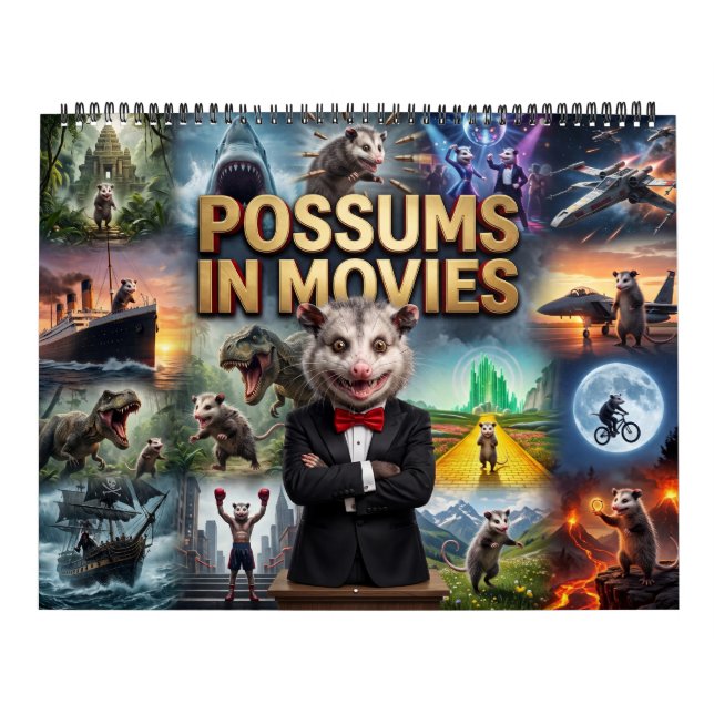 Calendrier 2027 des Possums de Cinéma (Protection)