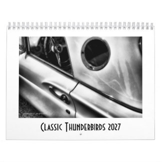 Calendrier 2027 des Thunderbirds Classiques