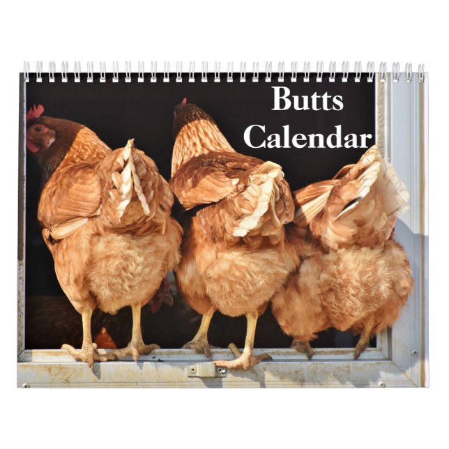 Calendrier 2027 Fesses (Protection)