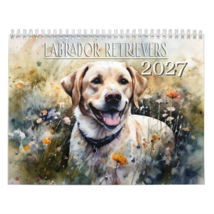 Calendrier 2027 Labrador Retriever