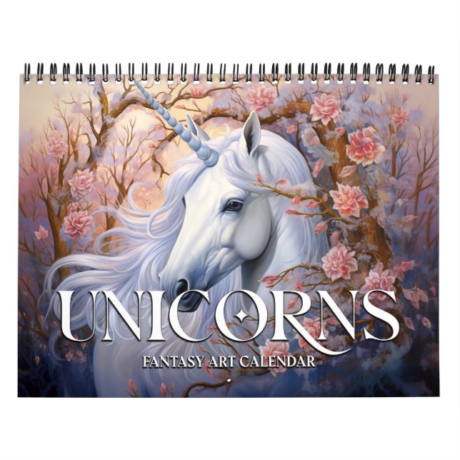 Calendrier 2027 Licornes Fantastiques (Protection)