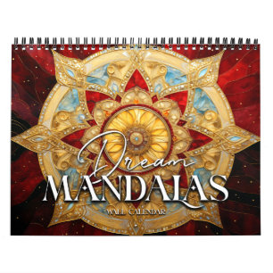 Calendrier 2027 Mandalas de rêve