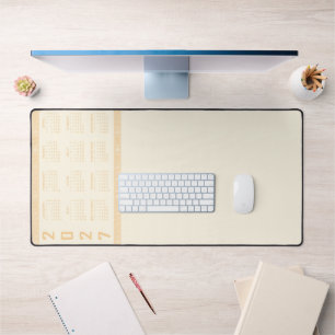 Calendrier 2027, Méandre Grec, Beige sur Latte Cos