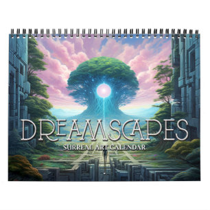 Calendrier 2027 Paysages de Rêves 3 Art Visionnaire Surréalis