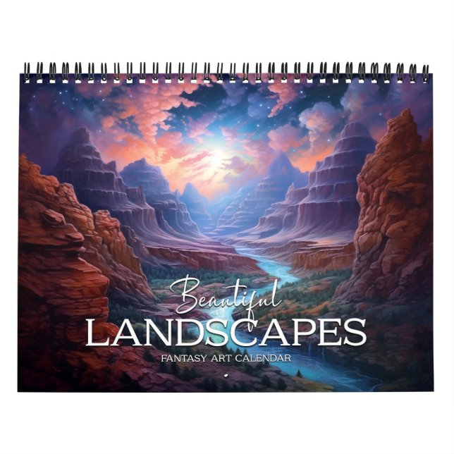 Calendrier 2027 Paysages Magnifiques 2 (Protection)