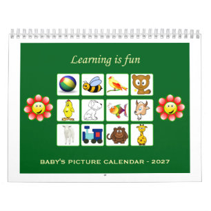 Calendrier 2027 pour enfants (Images)