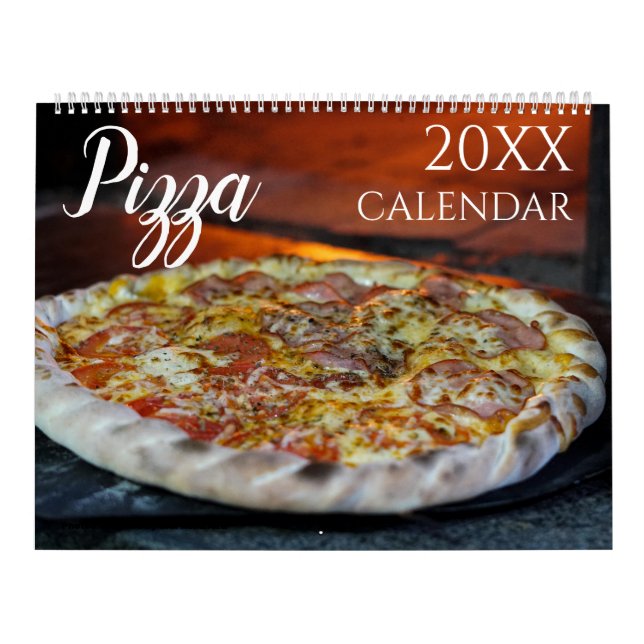 Calendrier 2027 Thématique Pizza Cadeau Pizzeria (Protection)