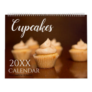 Calendrier 2027 Thème Cupcake Cadeau