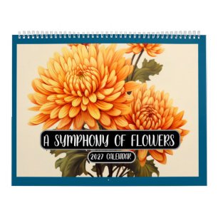CALENDRIER 2027 : UNE SYMPHONIE DE FLEURS