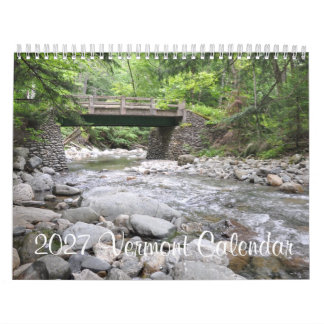 Calendrier 2027 Vermont