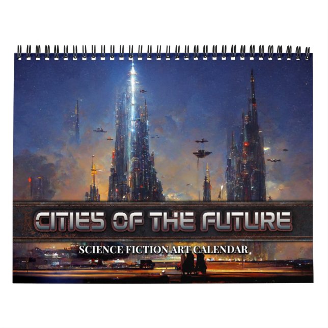Calendrier 2027 Villes du futur 3 Science-fiction (Protection)