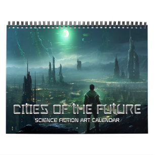 Calendrier 2027 Villes du futur 4 Science-fiction