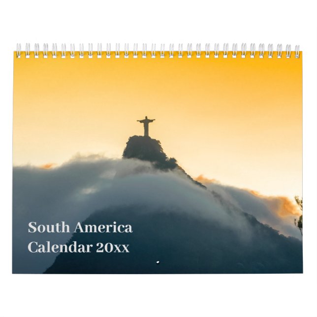 Calendrier 20xx - Amérique du Sud (Protection)