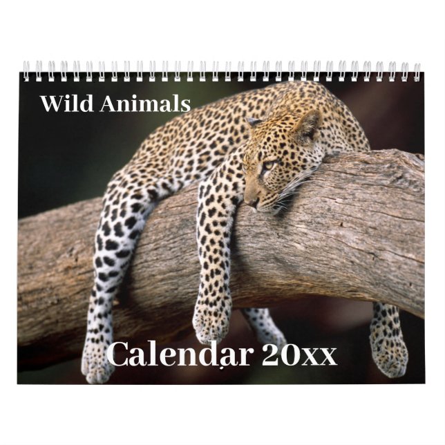 Calendrier 20xx - Animaux sauvages (Protection)